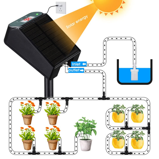 Smart Automatic Solar Timed Wireless Controlled Watering Device