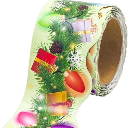 Christmas Room Decoration Blackboard Bulletin Board Frame Stickers