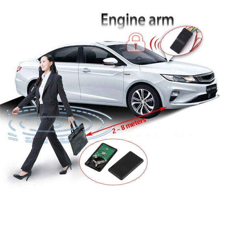 NENGKEE 12V 2.4Ghz Car Smart Lock Anti-Theft Device Immobilizer