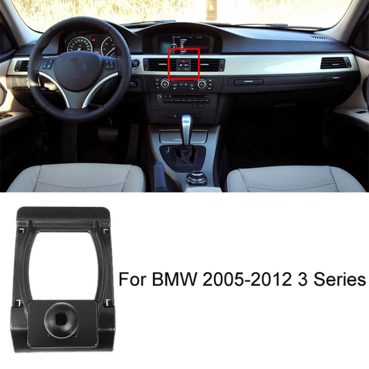 For BMW Car Air Outlet Modified Mobile Phone Holder Base, 04-08 7 Series, 05-12 3 Series, 08-13 X5/X6, 09-15 7 Series, 11-16 X3/X4, 10-17 5GT Imported, 11-17 5 Series, 11-17 5 Series Universal Applicable to Double Rollers, 12-15 X1