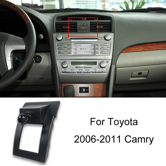 Black car dashboard phone holder base bracket insert