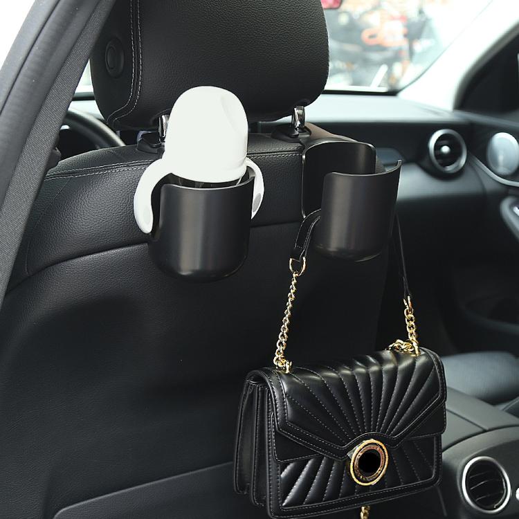 1010 Multifunctional Car Seat Water Cup Holder Car Headrest Hook