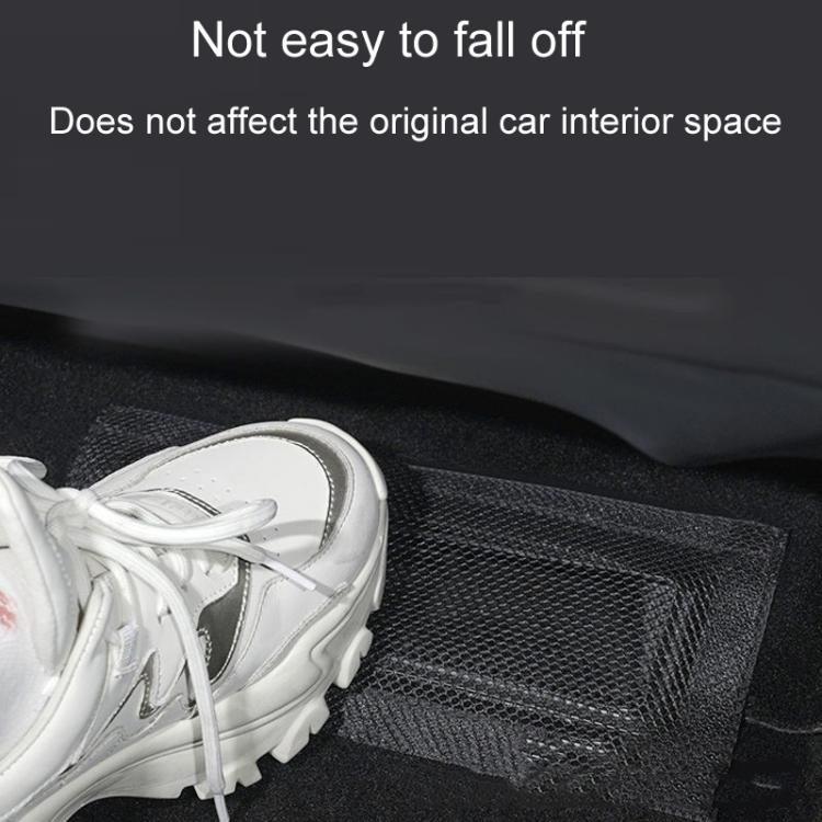 2pcs / Set For Tesla Model 3 Car Seat Under Vent Dust Proof Mesh, 120 x 250mm