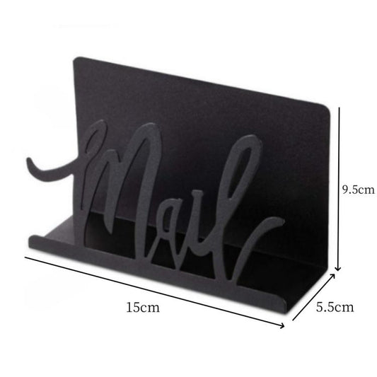 1pc Metal Mail Letter Storage Rack for Office Desks, 1pc, 2pcs