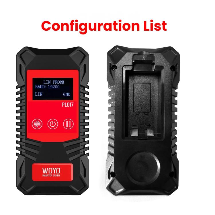 WOYO Handheld CAN/LIN/PWM Digital Communication Circuit Tester