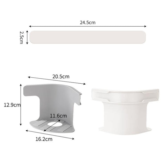 4pcs /Pack Invisible Card Slot Anti-slip Sheet Fixer Sheet Clip