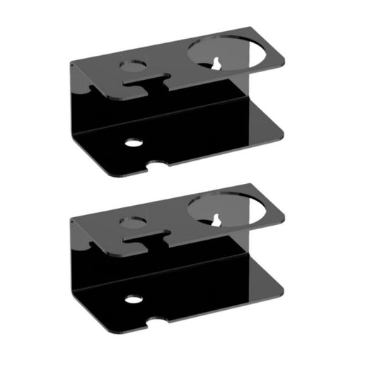 Bathroom Wall Acrylic Razor Storage Stand, 1pc, 2pcs