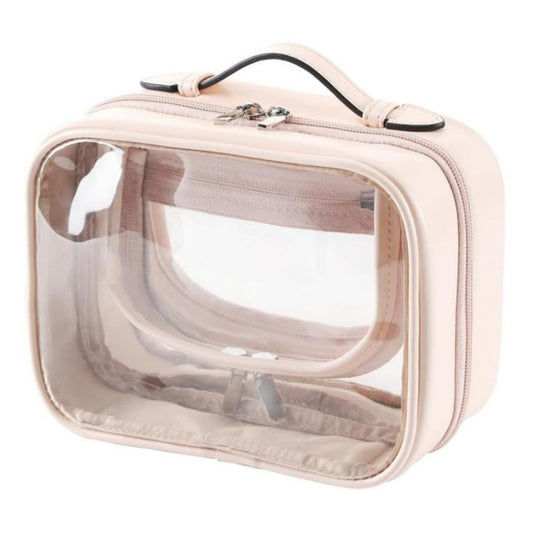 APJ083 Travel Transparent Waterproof Makeup Bag Portable Large-Capacity Handheld Toiletries Organizer