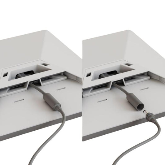 0.2m DC adapter cable connected to a mount plate