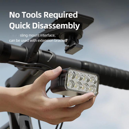 Hanging Bike Light 1800 High-Lumen Under-Saddle Front Light Road/Mountain Bike Anti-Glare Night Riding Light, CYC1800