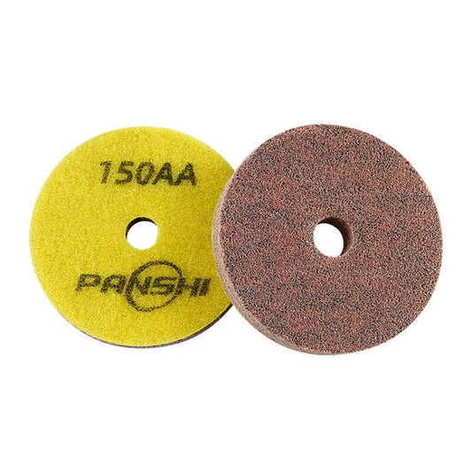 PANSHI Sponge Fiber Marble Wet Polishing Pad Thickened Stone Grinding Pad, 3 inch 80mm 150AA, 3 inch 80mm 300AA, 3 inch 80mm 500AA, 3 inch 80mm 1000AA, 3 inch 80mm 2000AA, 3 inch 80mm 3000AA, 3 inch 80mm 6000AA, 3 inch 80mm 10000AA, 4 inch 100mm 150AA