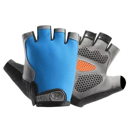 Breathable Half-Finger Gloves For Outdoor Fitness & Sports Non-Slip Wear-Resistant Mountaineering Fingerless Gloves, S, M, L, XL