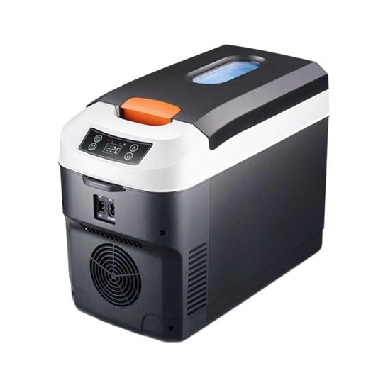 10L Mini Digital Temperature Control Car Fridge Cooling Refrigerator For Drinks Medicine Fruits & Cosmetics US Plug, 10L Black