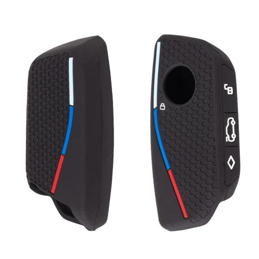 2pcs Silicone Key Cover For BMW 7 Series 740 / X7 / I7 / X1 / IXXM / X6