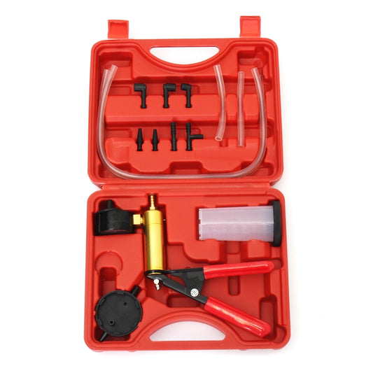 2 in 1 Brake Fluid Bleeder Change Hand Held Vacuum Pistol Pump Tester Kit, 2 in 1 Brake Fluid Bleeder
