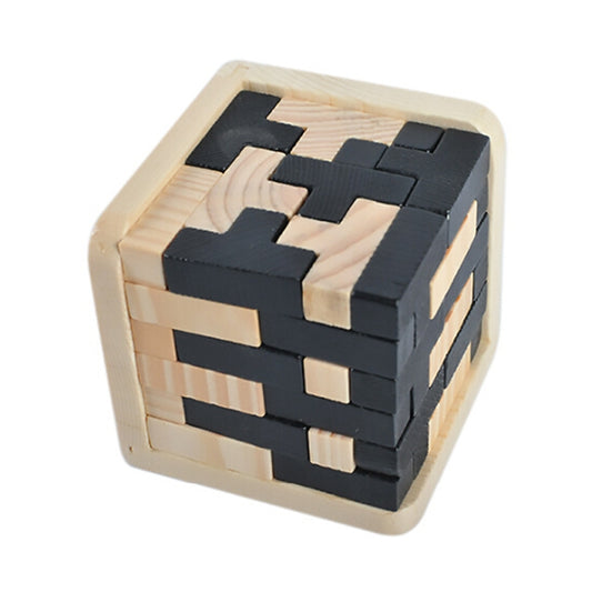Creative 3D Puzzle Luban Interlocking Wooden Toys, Luban Interlocking