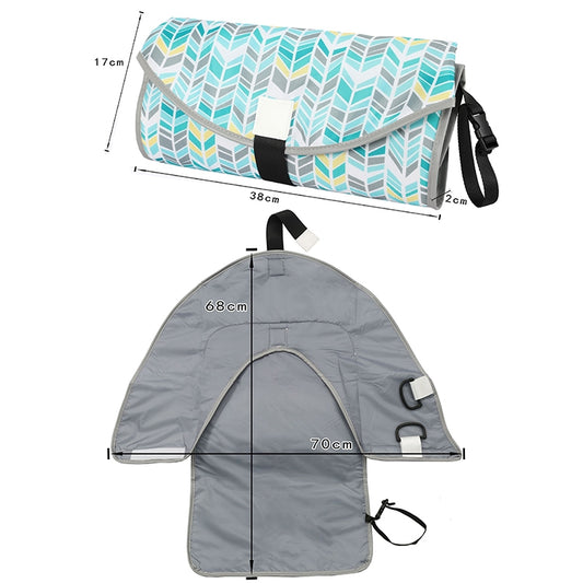 Baby Changing Diaper Pad Portable Folding Waterproof Nursing Pad, One size