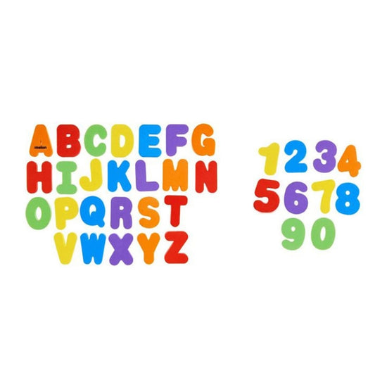 36pcs/Set Alphanumeric Letter Puzzle Baby Bath Toys Soft EVA Kids Baby Water Toys for Bathroom Early Educational Suction Up Toy, Baby Water Toys