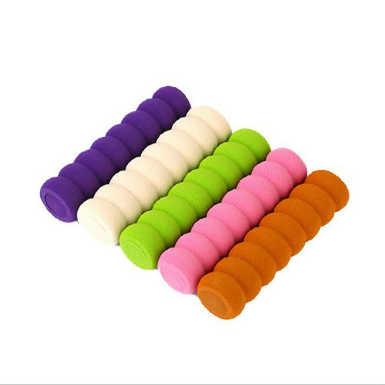 Colorful spiral door handle safety sleeve pads set for child protection