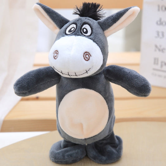 Electronic Pet Interactive Toy Smart Walking Talking Small Donkey Children Birthday Gift, Small Donkey