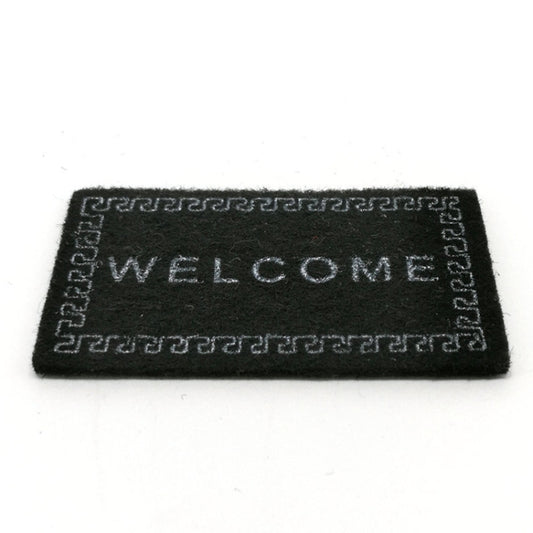 Handmade Simulation Doll House Accessories Welcome Pad Floor Mat Model