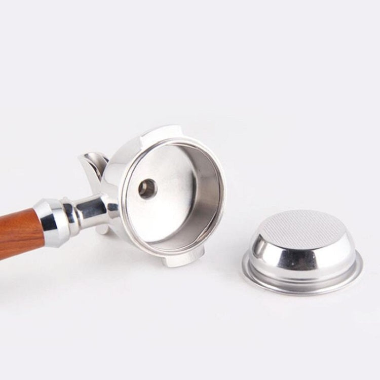 58mm bottomless portafilter handle with stainless steel filter basket and insert