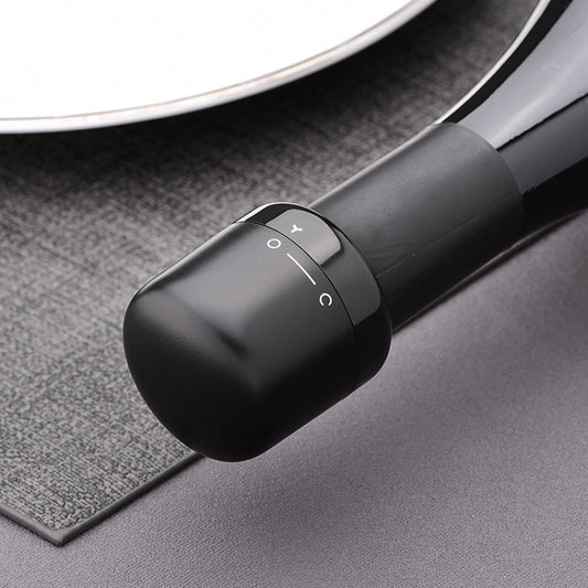 Metal Dust-Proof Sealed Vacuum Wine Bottle Cap Stopper, Style A SP-019