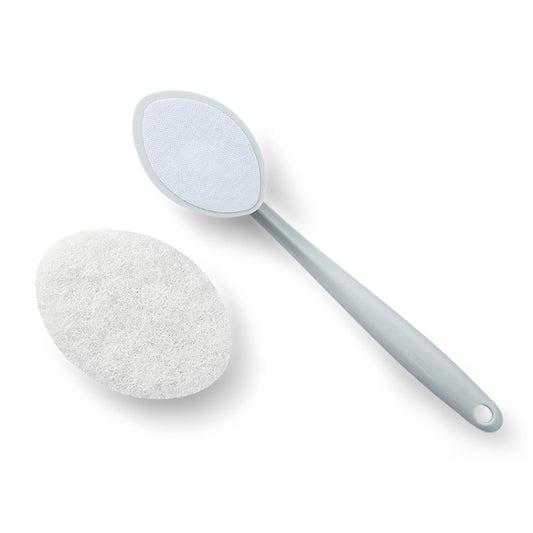 Hand-held Sponge Cleaning Tool Bathroom Ceramic Tile Kitchen Descaling Pot Brush Replaceable Sponge