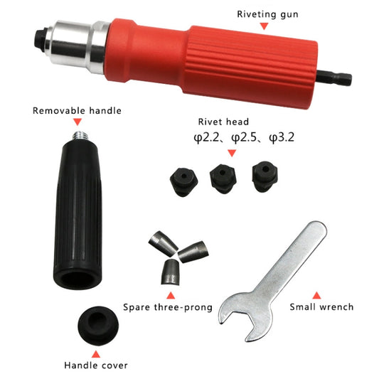 Electric Rivet Machine Conversion Head Accessories