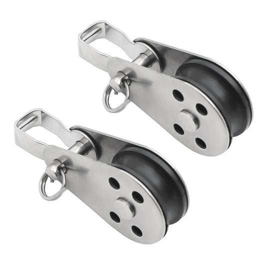 2 PCS 316 Stainless Steel Yacht Pulley, Yacht Pulley