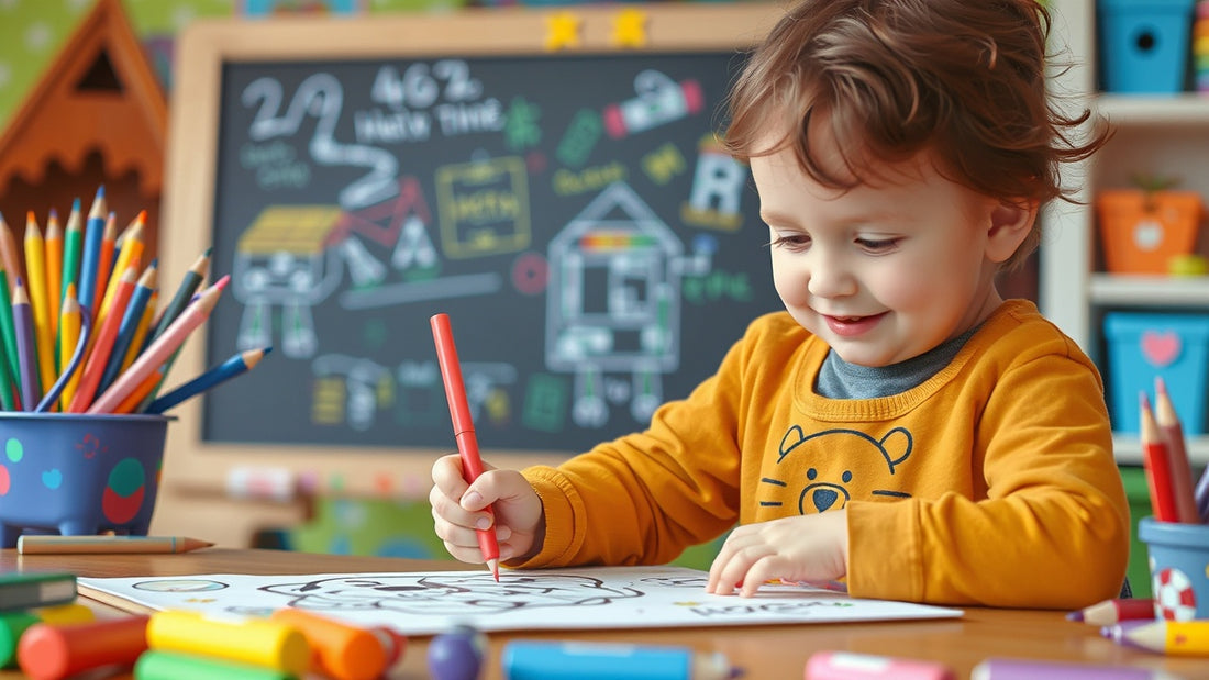 The Perfect Companion for Creative Kids: Children Drawing Board Magnetic Writing Board