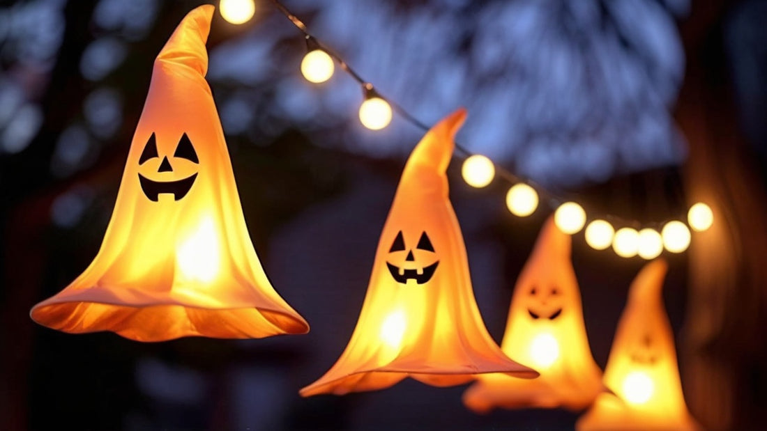 Enchant Your Halloween Decor: The Magic of Wizard Hat LED Hanging Lights!