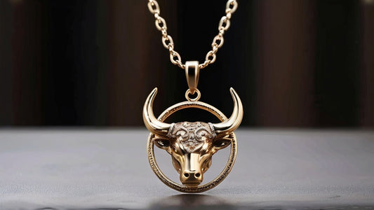 Embrace Your Inner Bull: The Elegance of the Taurus Zodiac Signs Necklace