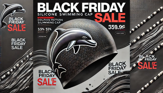 Make a Splash This Black Friday: Unbeatable Deals on the Dolphin Pattern Silicone Swimming Cap