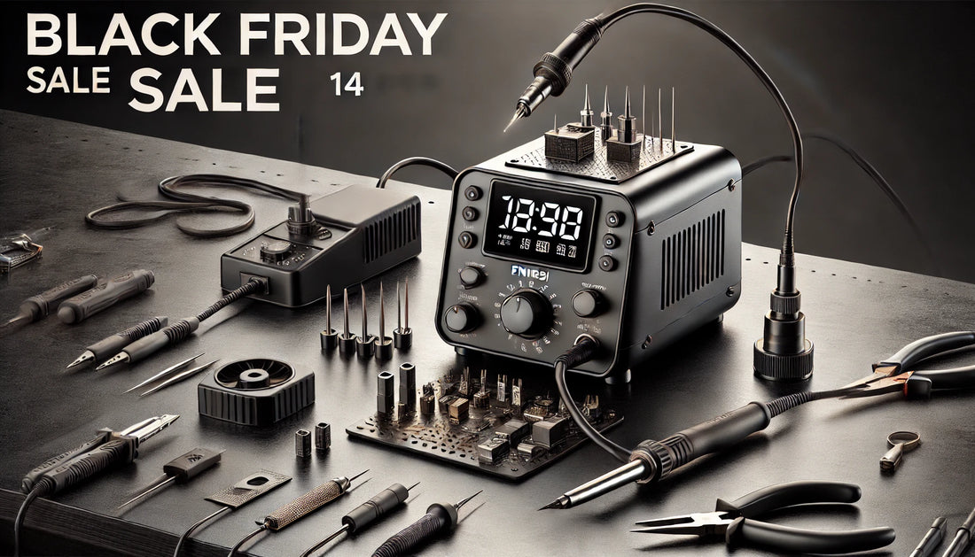 Your Ultimate Soldering Upgrade: FNIRSI’s 14-Piece Mini Station at Black Friday Prices