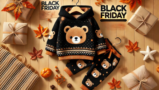 Bundle Up in Cuteness: Black Friday Deals on Cozy Fleece Bear Sets for Kids