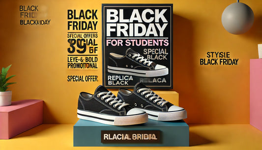 Classic Style Meets Comfort: Black Friday Deals on Retro Canvas Sneakers for Students