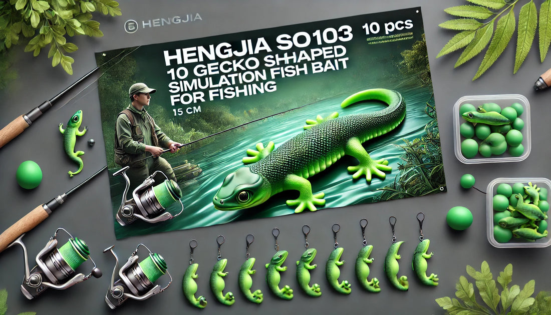 Reel in Success: Why the HENGJIA SO103 Gecko-Shaped Bait is a Game-Changer for Anglers