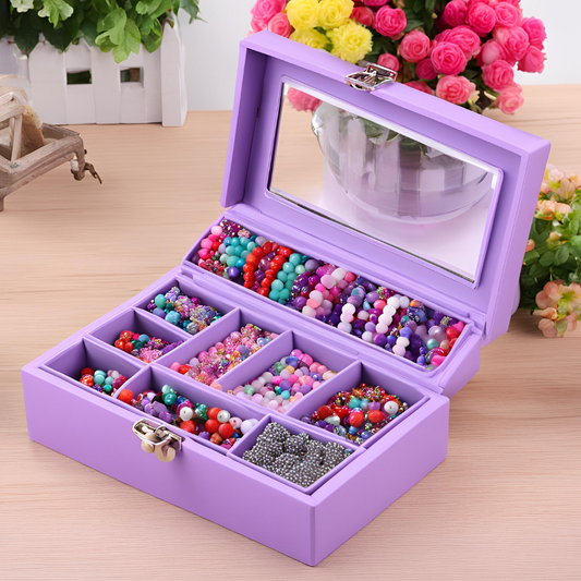 Unleash Creativity: The Ultimate Guide to the 132pcs Color+Purple DIY Beaded Bracelet Set for Kids