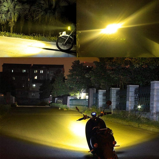 "Illuminate Your Ride: A Comprehensive Review of the PX15D Universal Motorcycle Working Light Headlight