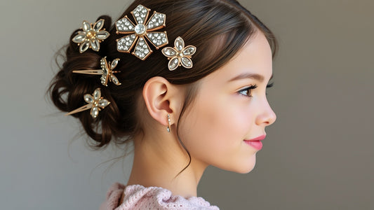 Elevate Your New Year Style: 1Pair Hair Clips for Girls – Chic Duckbill Hair Accessories