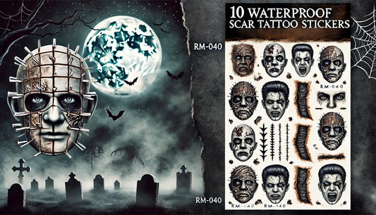 Unleash Your Inner Horror: The Ultimate Guide to Halloween Scar Tattoos