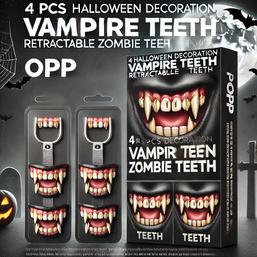 Unveiling Spooky Smiles: The Perfect Halloween Vampire Teeth Decoration