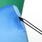 Inflatable dinosaur yard decor with black tether strap and anchor point