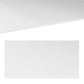 Clear twin-wall polycarbonate sheet with horizontal rib channels