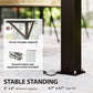 Gazebo corner support with U-brackets and included ground stakes with expansion screws