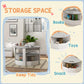 Kids table set with storage cubbies for books, toys, and small snacks