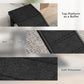 Black dog ramp details: non-slip carpet, top platform as buffer, soft polyester pad