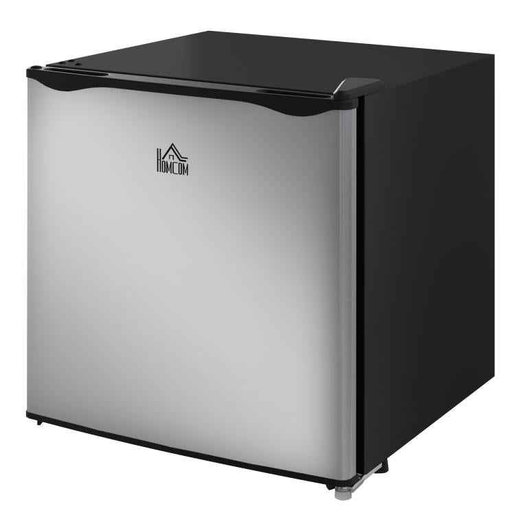 1.1 Cu.Ft Countertop Mini Freezer, Compact Upright Freezer with Removable Shelves, Silver