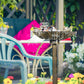 Bronze bird feeder/bird bath pedestal with shallow shell bowl and birds perched on top